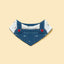 Reversible Denim Cherry Overalls Pet Bandana