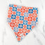 Patriotic Petals Dog Bandana