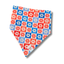 Patriotic Petals Dog Bandana