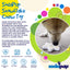 Snowflake Nylon Dog Chew Toy for Aggressive Chewers | USA Made & FDA Compliant