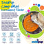 Camp eMat - Enrichment Lick Mat For Dogs and Cats - with Suction Cups | Retro Van Design | USA Made
