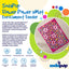 Flower Power emat - Enrichment Lick Mat for Dogs and Cats | Flower Design | USA Made