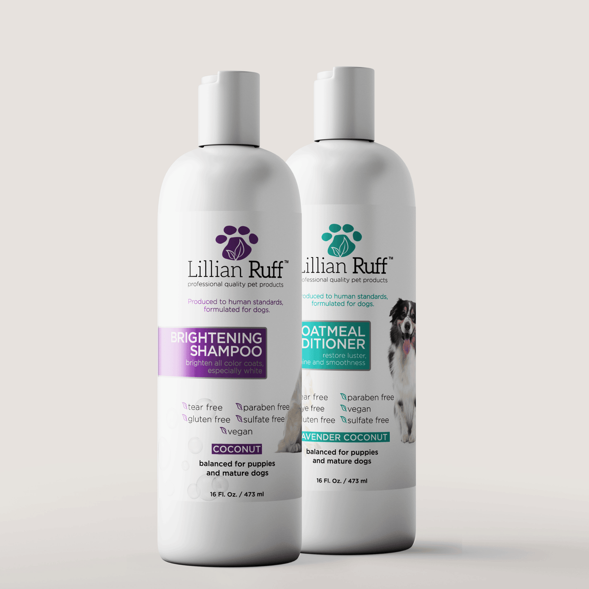 Brightening Shampoo & Oatmeal Conditioner Set