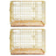24-42" Collapsible Copper Gold Dog Crate GLD24/30/36/42