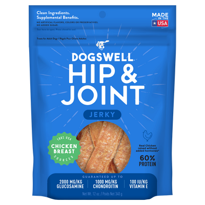 Dogswell Hip & Joint Jerky Chicken Breast Dog Treats