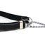Martingale Midnight Black Leather Dog Collar
