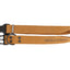 Sport Style Khaki Leather Dog Collar
