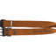 Sport Style Earth Brown Leather Dog Collar