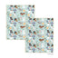 Dog Floral Pet Drying Towel