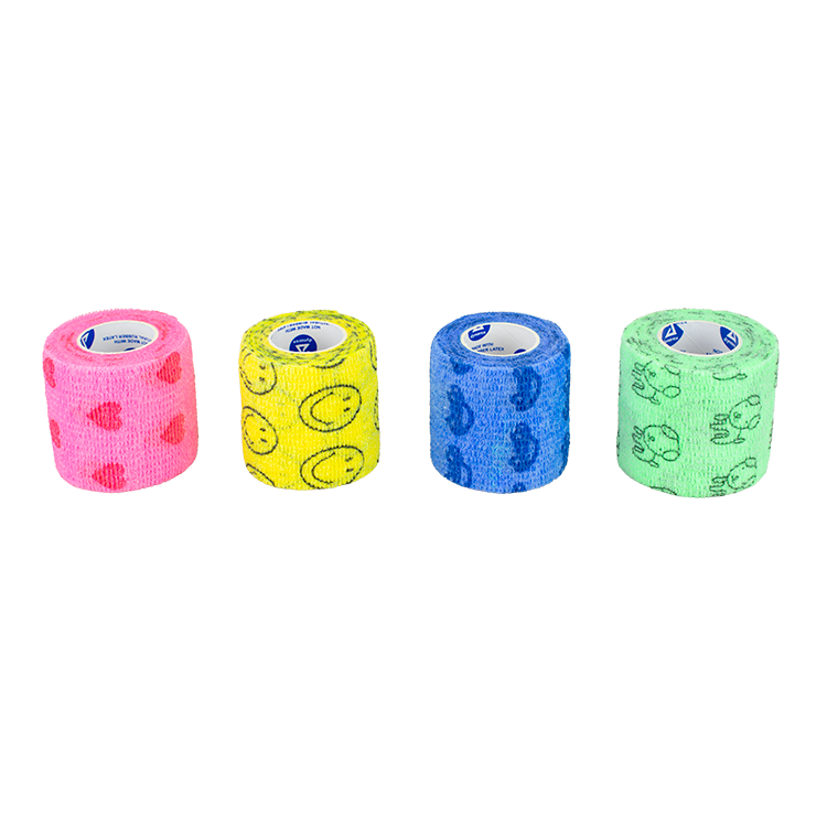 Dynarex Sensi Wrap, Self-Adherent - Latex Free, Assorted – Kids Pack