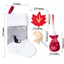 Cat Christmas Stocking with Toys