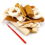 ValueBull USA Rawhide, Varied Mix of Fun Shapes for Dogs, 2 Pound