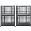 37" Stackable Heavy Duty Dog Kennel 371D04