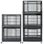 37" Stackable Heavy Duty Dog Kennel 371D04