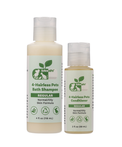 4-HAIRLESS PETS PETS REGULAR SHAMPOO & CONDITIONER