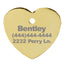 Bling Pink Heart Tag