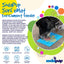 Surf's Up eMat - Small Lickmat for Dogs and Cats | Beach-Themed Design | SodaPup