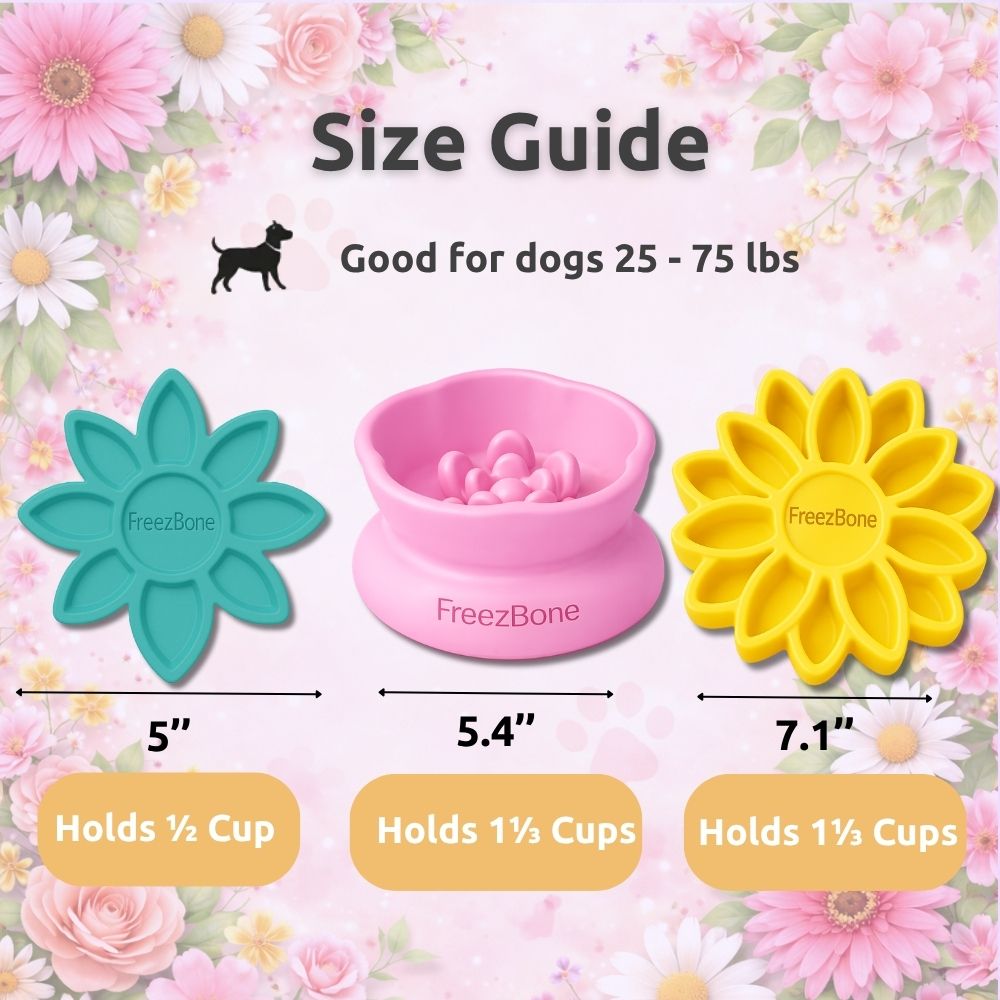 Flower Bundle - Beautiful spring-inspired bones that actually calm your dog