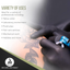 Dynarex Black Arrow Latex Exam Gloves, 6 Mil Thick, Powder-Free - 100/bx, 10bxs/cs (1000 Count)
