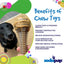 Honey Bone Dental Tower Nylon Chew Toy for Aggressive Chewers | USA Made