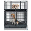 42" Stackable Dog Crate 43S+WHLP02