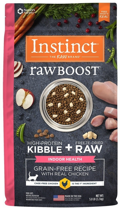 Instinct Raw Boost Grain Free Chicken Indoor Dry Cat Food