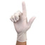 Dynarex Sensi Grip Latex Exam Gloves, Powder-Free, White - 100ea/bx, 10bxs/cs (1000 Count)