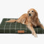 Hunter Green Grid | Dog Bed or Bed Cover