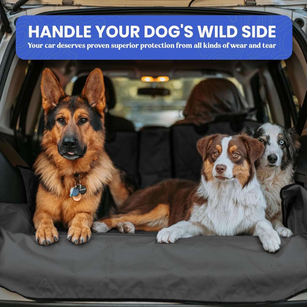 SUV Cargo Liner for Fold Down Seats - (including 22" bumper flap)