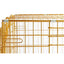 24-42" Collapsible Copper Gold Dog Crate GLD24/30/36/42