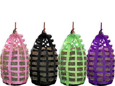 Go Around Slow Feeder Horse Hay Bag – 3.5" x 1.5" Rectangular Openings – Balanced Feeding | Patented Design – 6-Month Warranty