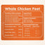 Freezbone Whole Chicken Feet Dental Treats for Dogs - Human Grade - Single Ingredient