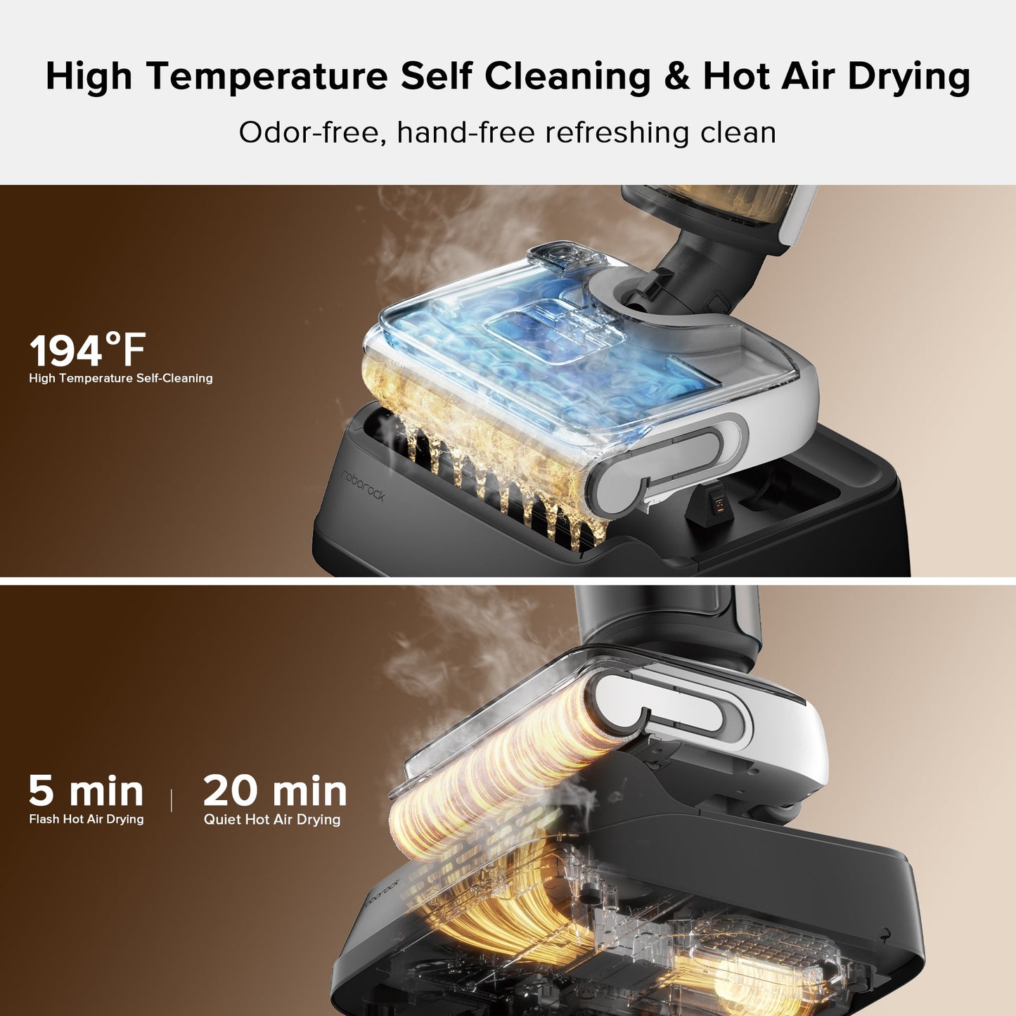 Roborock F25 & F25 LT Wet and Dry Vacuum Cleaner