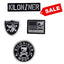 4 Pack - Mini Black and White Logo Patches