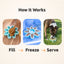 FreezFlower - Long-Lasting Frozen Flower Dog Treat Toy