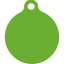 4 Leaf Clover HD Dog ID Tag