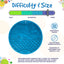 Whale eMat - Enrichment Lick Mat for Dogs and Cats - with Suction Cups | Whale Design | USA Made