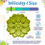 Mandala eTray Shallow Slow Feeder Dog Bowl for Enrichment | USA Made