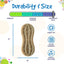 Peanut Nylon Dog Chew Toy | Ultra-Durable for Aggressive Chewers | SodaPup