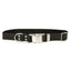 Modern Style Quick-Release Leather Dog Collar