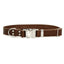 Modern Style Quick-Release Leather Dog Collar