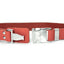 Modern Style Quick-Release Leather Dog Collar