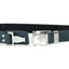 Modern Style Quick-Release Leather Dog Collar
