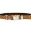 Modern Style Quick-Release Leather Dog Collar