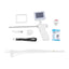 Mobile 3-Way Tci Gun (endoscope) transcervical insemination