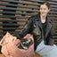 Puff Guard Dog Car Seat - Pink