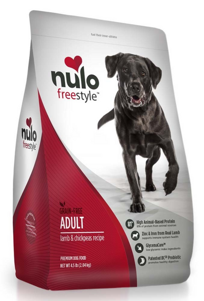 Nulo Freestyle Grain Free Lamb and Chickpea Dog Food