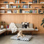 Gray Checker | Dog Bed or Bed Cover