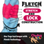 Chelsy’s Toys Patented Fleece Tug Toy – Interactive Dog Tug Toy for Play, Training & Enrichment