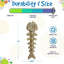 Fish Bone Nylon Dog Toy for Aggressive Chewers | USA Made | SodaPup
